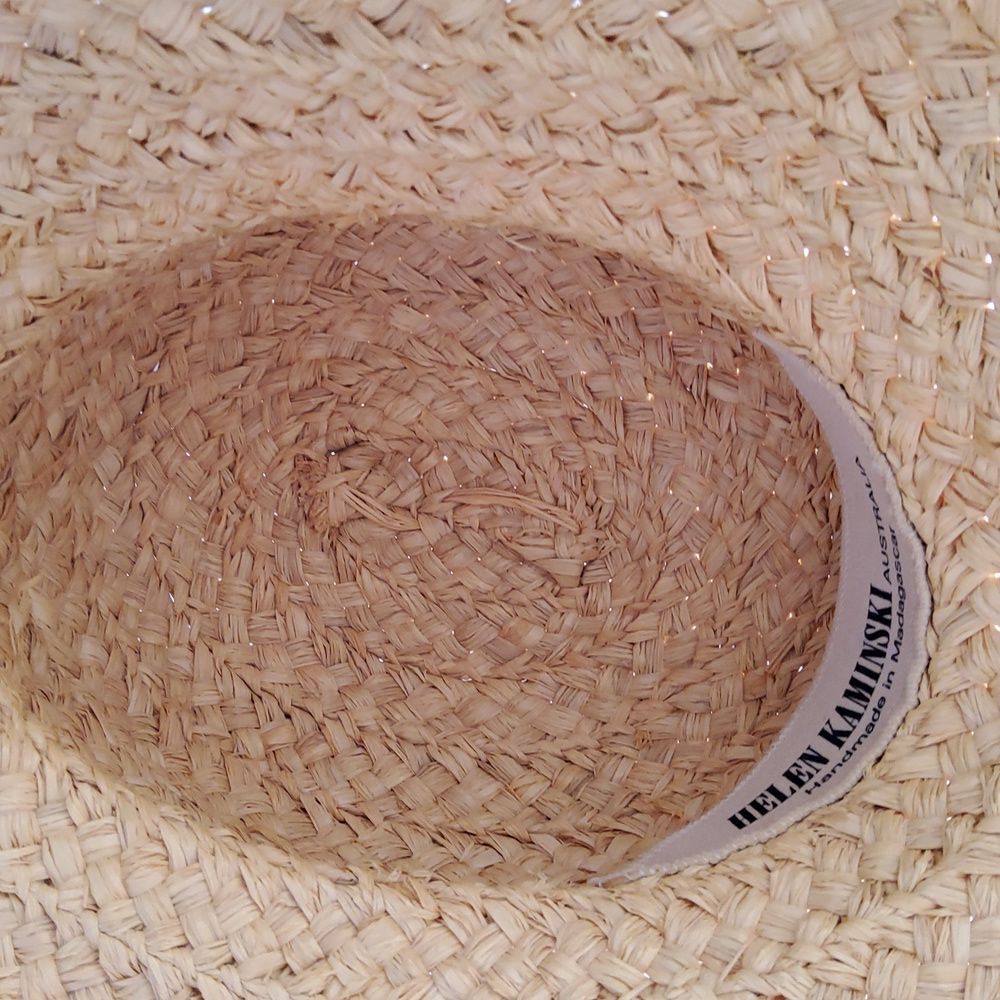 Helen Kaminski Ruffia Curved Rim Hat - Picture 7 of 9